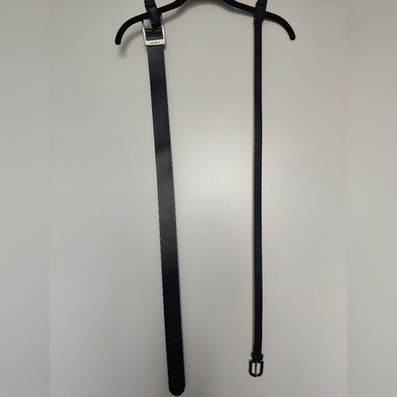 Nwot Esprit waist leather belt + bonus f21 waist thin belt - Picture 7 of 7